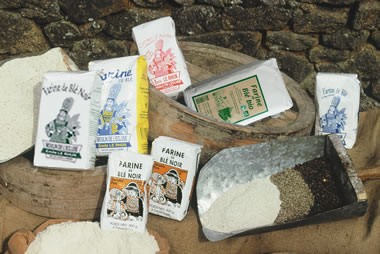 Farines de blé noir du Moulin de l'Écluse