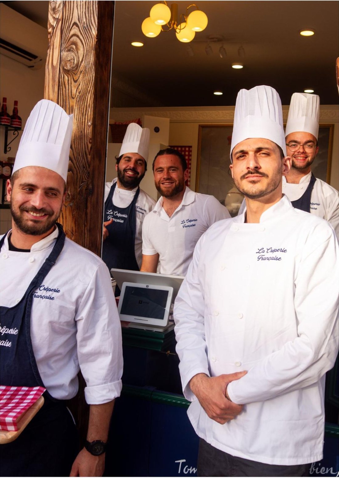 L'équipe de La Crêperie Française