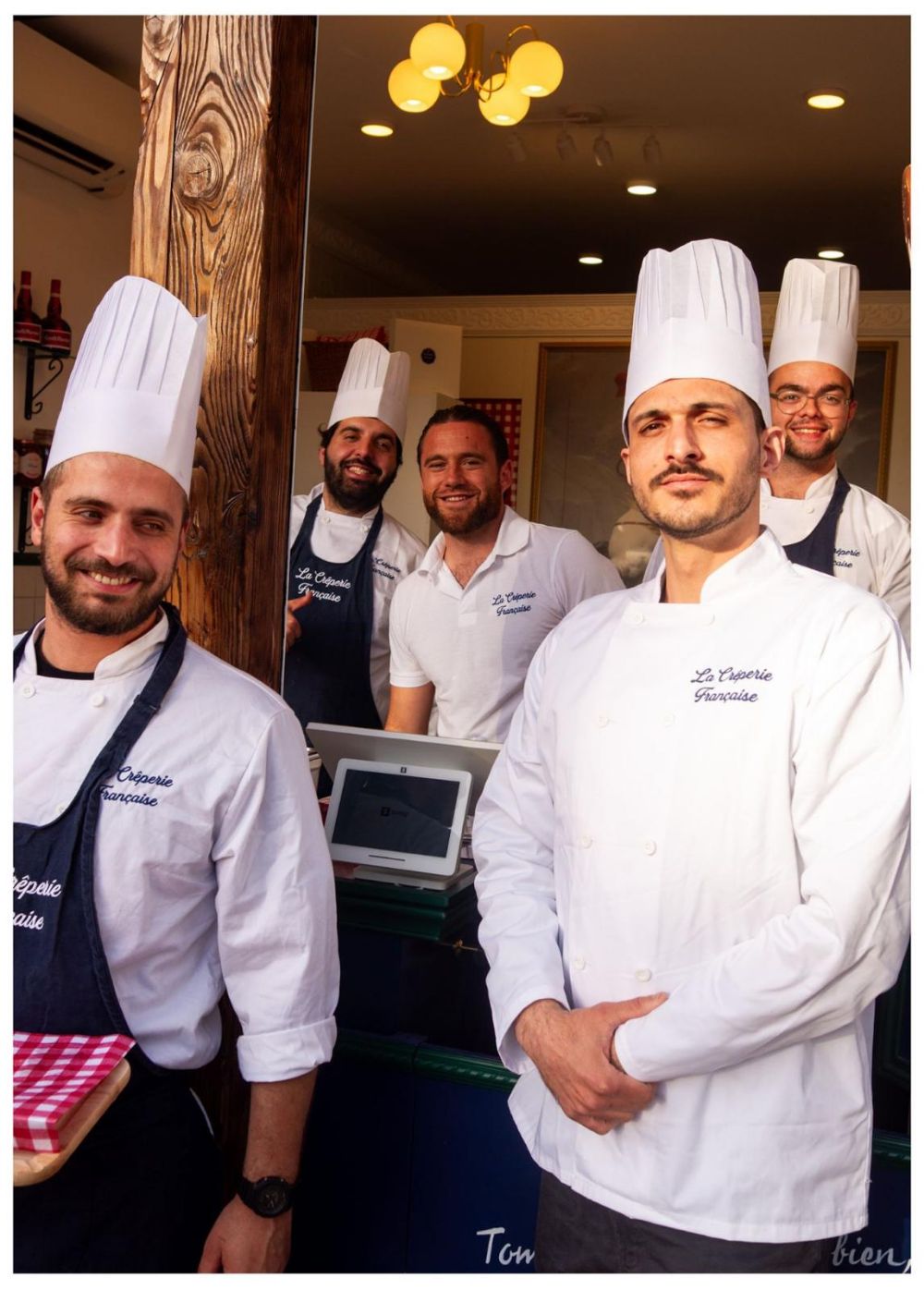 Les crêpiers en cuisine